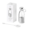 Mélangeur portable, mixeur portable tendance pour milkshakes et smoothies 335,5 g, mini bouteille mélangeur de jus de fruits frais magnétique USB à charge rapide, à emporter pour les voyages, l'extérieur, la gym, le bureau, les voitures, cadeau - PK
